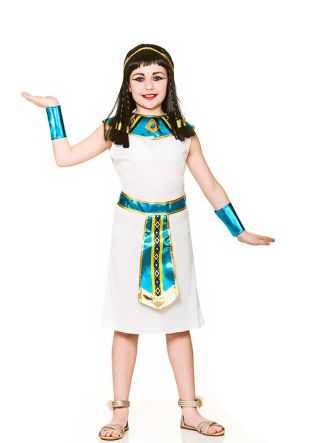 Egyptian Cleopatra - White Dress