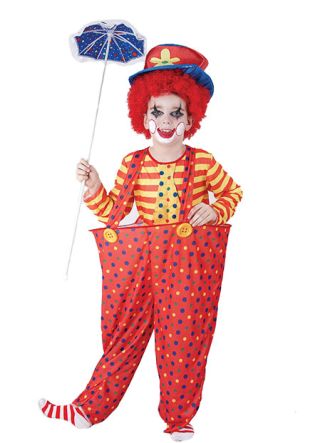 Hoop Clown  (Kids) Costume