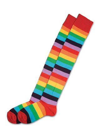 Rainbow Knee-High Socks (Multi)