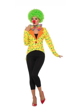 Clown Yellow Pokadot Tailcoat