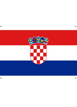 Croatian (Croatia) Flag 5ftx3ft