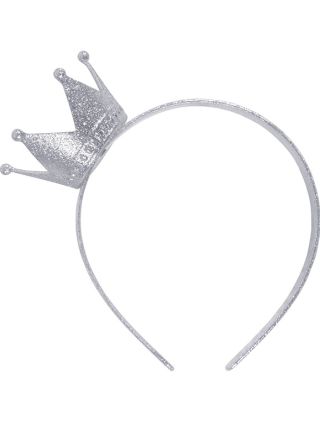 Silver Glitter Crown Headband - for Adults and Children