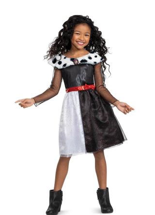 Disney Cruella De Vil – Child's Costume – 101 Dalmatians