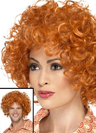 Curly Ginger Afro Wig - Annie