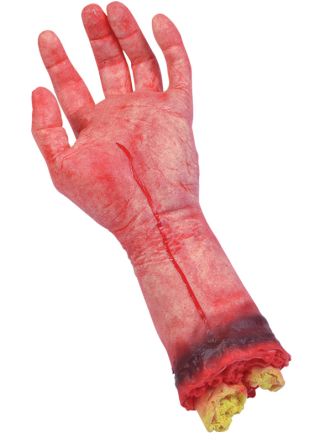 Bloody Cut Off Rubber Hand - 30cm
