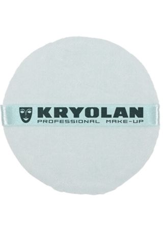 Kryolan Professional Powder Puff Blue - 10cm