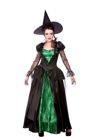 Deluxe Emerald-City Witch Queen Costume