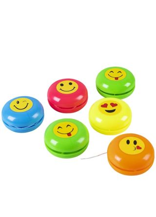 Emoji Faces Yoyo’s – 6pk – Party Bag Fillers 
