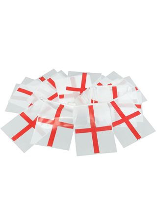 England Flag Bunting (St Georges Cross) 30cm x 20cm – 7m