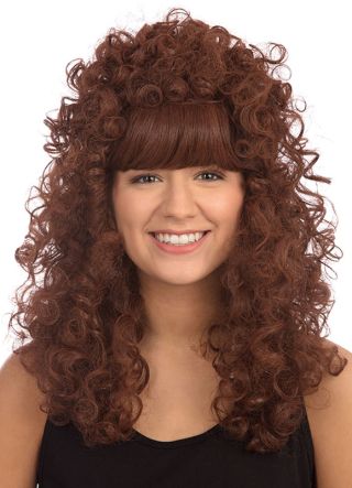Esmeralda Auburn - Long Curly Wig
