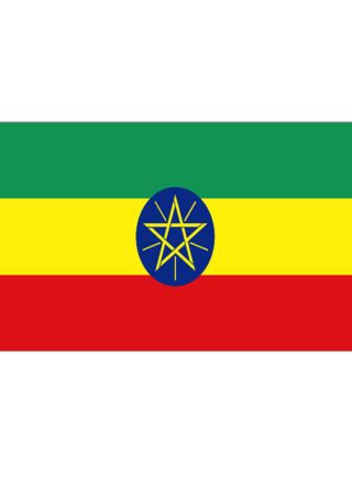 Ethiopia Flag 5ftx3ft