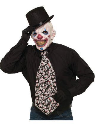 Evil Clown Jumbo Neck-Tie