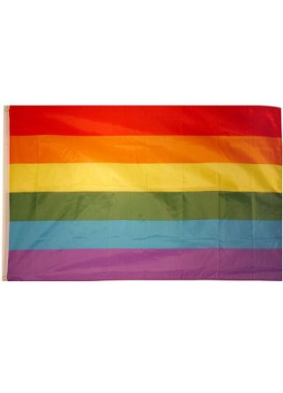 Pride Rainbow Flag (Nylon) 5ftx3ft