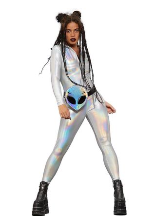 Mirror Holographic Catsuit
