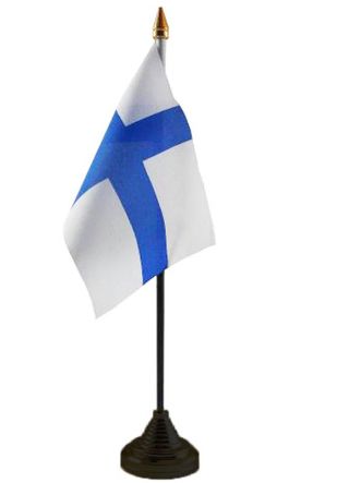 Finland Table Flag 6" x 4"