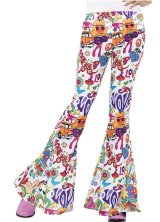 Peace & Love Flared Trousers – Ladies