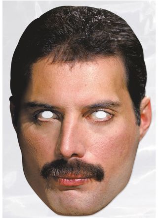 Freddie Mercury – Queen Card Face Mask