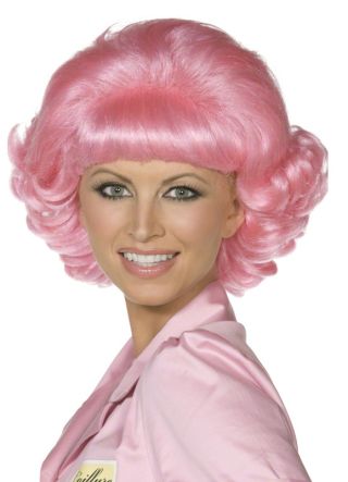 Grease Pink-Ladies Frenchy Wig