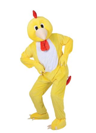 Giant Funky Chicken Mascot Costume