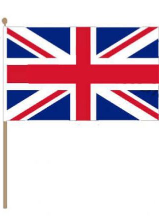 United Kingdom - Union Jack Hand Flag 18" x 12"