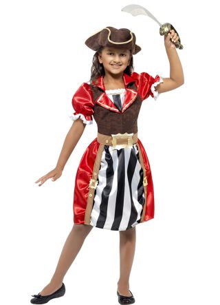 Pirate Captain (Girls) Costume