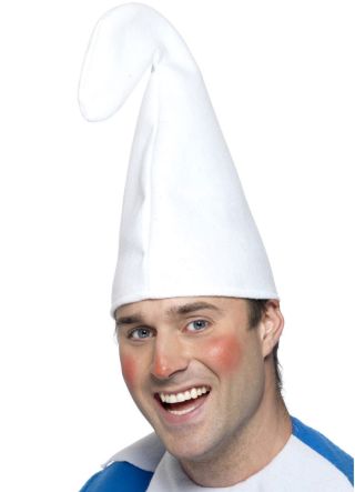 Gnome Hat - Smurf Hat Off-White
