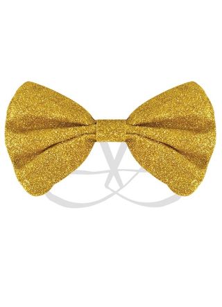 Gold Glitter Bow-Tie