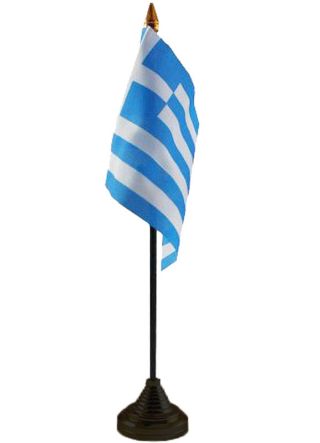 Greece Table Flag 6" x 4"
