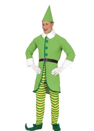 Buddy Green Elf Man Costume