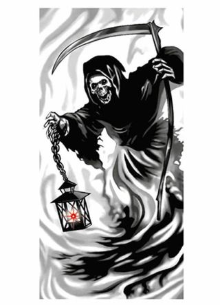 Grim Reaper Door Cover with LED 150x78cm