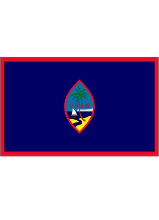 Guam Flag 5ftx3ft