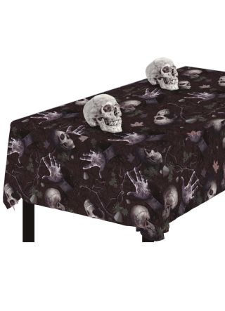 Hands and Skulls Table-Cover – 137cm x 274cm