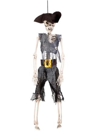 Hanging Skeleton Pirate – 40cm