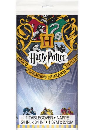 Harry Potter Hogwarts Plastic Table Cover 137 x 213cm   