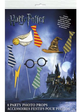 Harry Potter Photo Booth Props – 8pk       