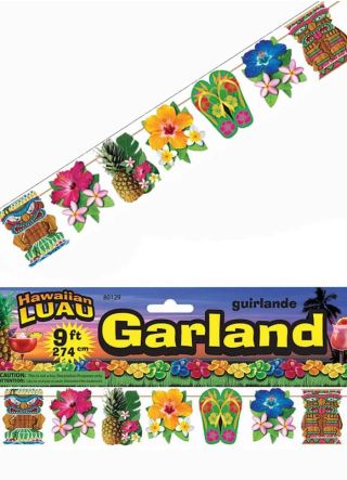 Hawaiian Luau Garland 9ft
