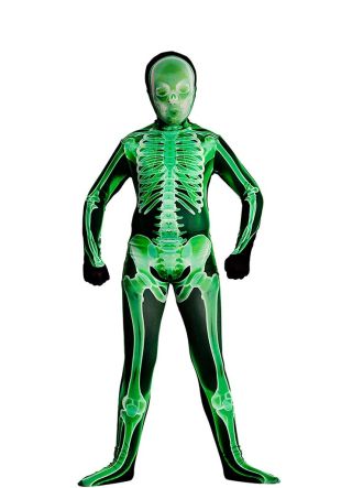 X-Ray Skinz Skeleton Green