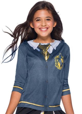 Harry Potter - Hufflepuff Costume Top - Girls