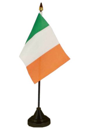 Ireland Table Flag 6" x 4"