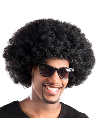 Jumbo Black Afro Wig 