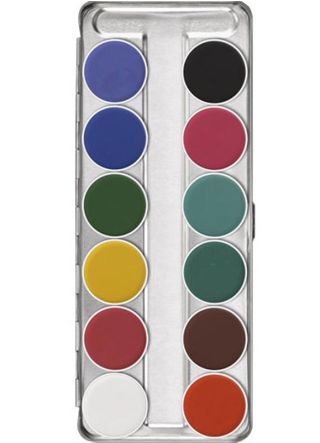Kryolan Aquacolor Palette – FP 2 Colours