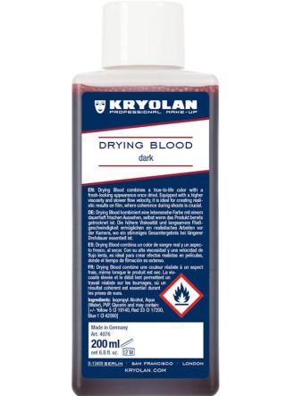 Kryolan Drying Blood – Dark – 200ml