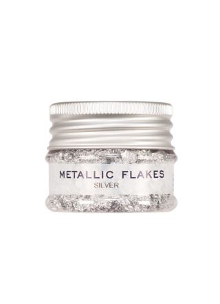 Kryolan Metallic Flakes - Silver (Plastic Free)