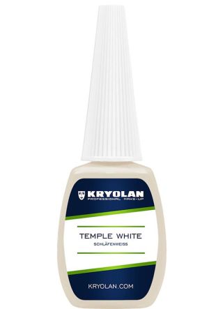 Kryolan Temple White – Ivory 12ml  
