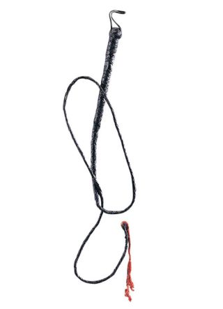 Leather Look Bull Whip - Indiana - 204cm