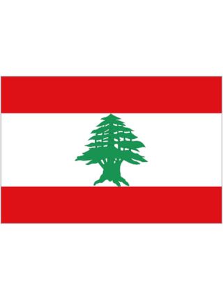 Lebanon Flag 5ftx3ft