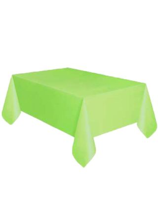 Lime Green Rectangular Table-Cover 137cm x 274cm