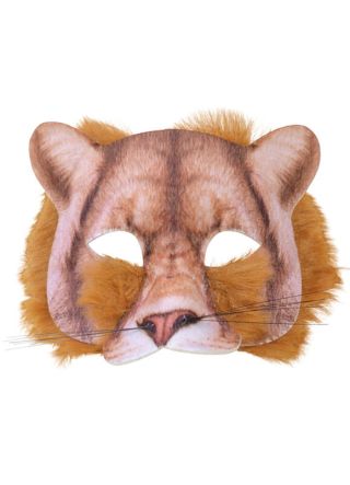 Lion Realistic Fur Mask 