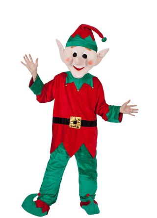 Santa Helper (Elf) Mascot