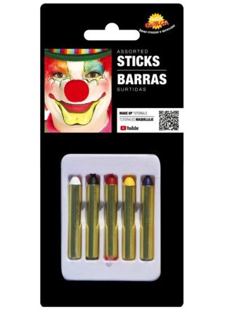 Make-Up Stick Selection Pack - 5 Colours
